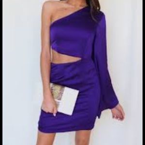 Blu Spero blue mini dress